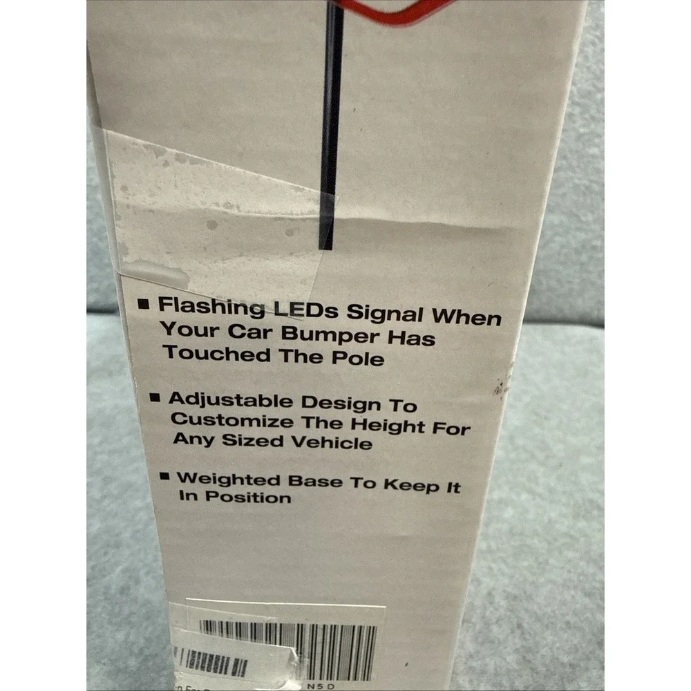 Flashing LED Flashing Light Parking Stop Sign For Garage Parkez Weighted Safety